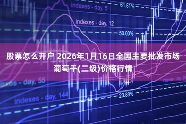 股票怎么开户 2026年1月16日全国主要批发市场葡萄干(二级)价格行情